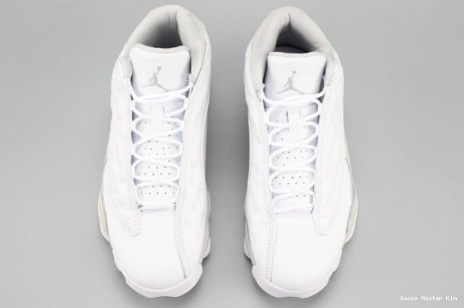 Money LowPure white Air mens Jordan 13 310810-100 0704